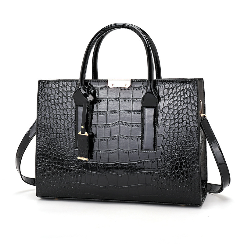 Top quality brand premium new free designer bag one shoulder crossbody bag 2025 new crocodile pattern multifunctional handheld handbag brand new free 