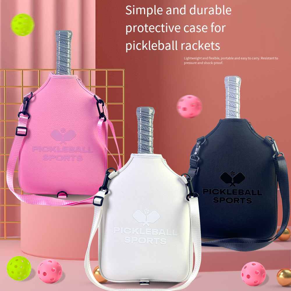 Multi-Sport Portable Racket Bag with Divider for Tennis, Badminton & Pickleball