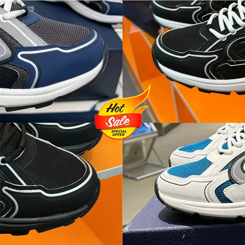 chaussure b30 Designer brand Fashion Quality Casual Sports Lace Up Round Running vintage leather trainer thick sole with fashion color sneakers designer shoes 50