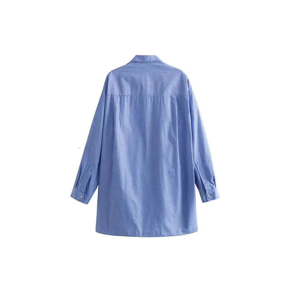 2024 Spring Summer Women's Suit Short Sets 2 Pieces Stripe Long Shirts Woman Shorts Two Piece Set Womens Outfits