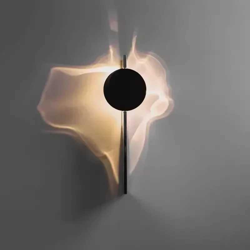 Creative Wall Lamp Modern LED Wall Night Light for Home Nordic Design Bedside Sconce Wall Mirror Study Room Light FixtureXJ250526