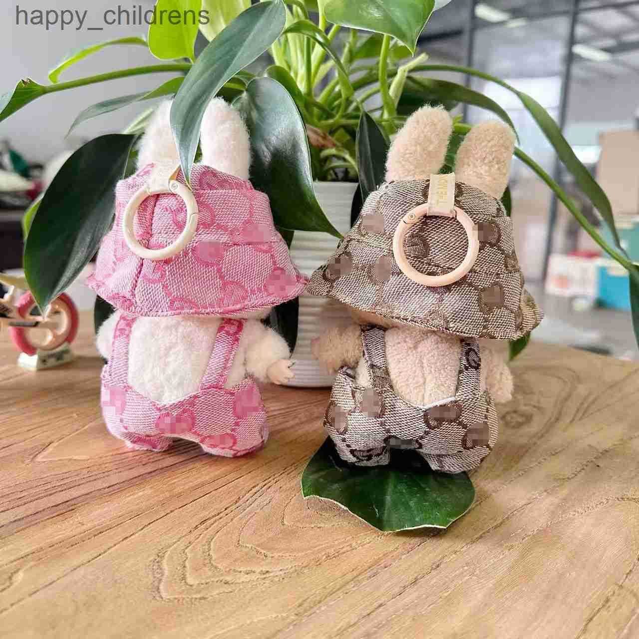 Only Clothes)) First and Second Generation Blind Box Canvas Doll Clothes Pendant Labubu for Noble Brown g Powder Set U250526