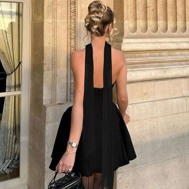 Avrilyaan Off Shoulder Backless Sexy A-line Women 2025 Elegant Party Strapless Bodycon Mini Summer Dress Vestidos