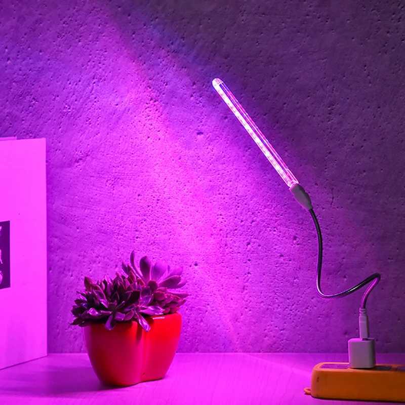USB LED Grow Light Full Spectrum 10W DC 5V For Plant Lighting Phyto LampXJ250526