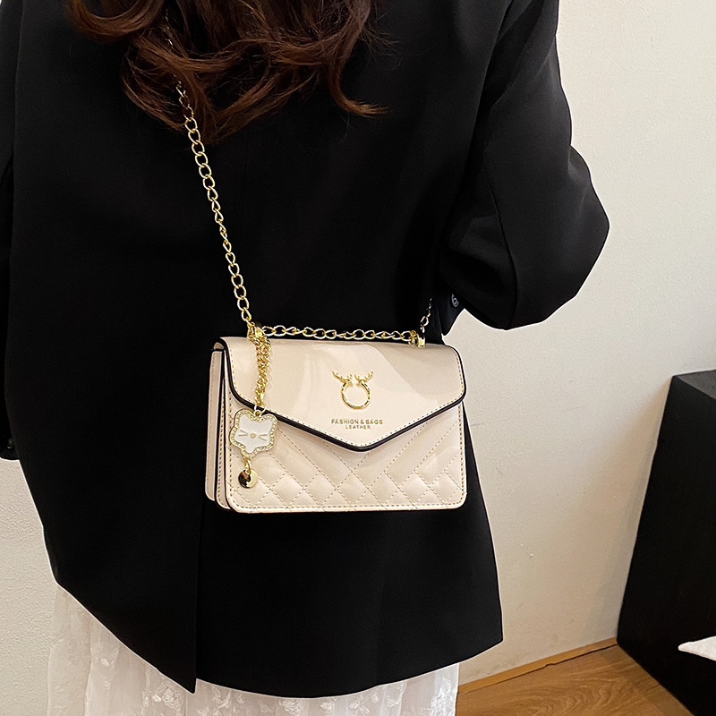 Brand Quality New Style end niche design small square 2025 new fashion chain crossbody Valentine's Day deer shoulder bag New Free Delivery Design