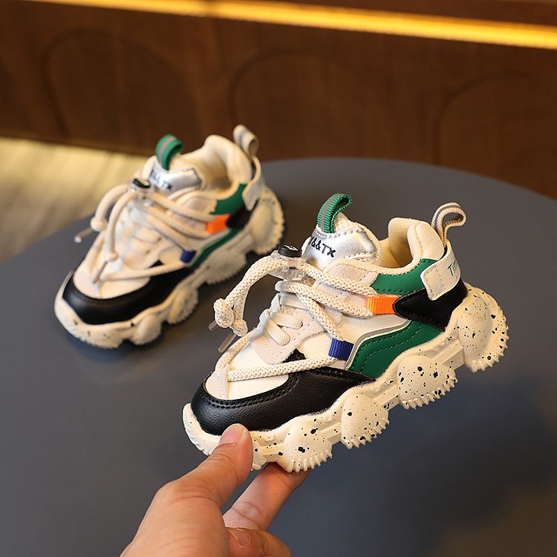 Boys Sneakers Four Seasons Kids Sport Non-slip Soft Bottom Littlesprouts Toddler Outdoor Footwears Girls Student Shoes Sizes 21 - 30