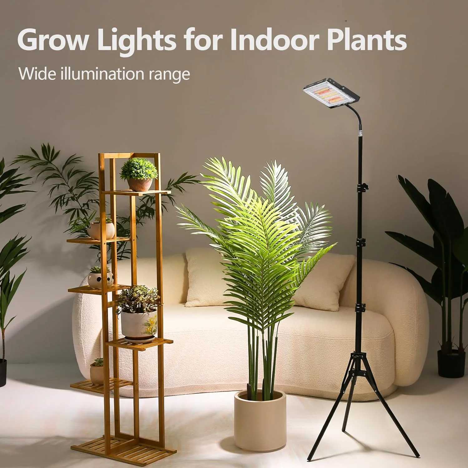 Grow Light Tripod Full Spectrum LED Plant Lamp AC85-265V Phytolamp Indoor Greenhouse Cultivation Growth Lighting US/EU PlugXJ250526