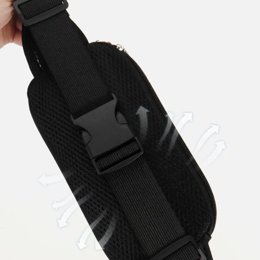 Waterproof Running Waist Bag Lightweight Invisible Marathon Jogging Bag Adjustable Portable Sports Fanny Pack 250526