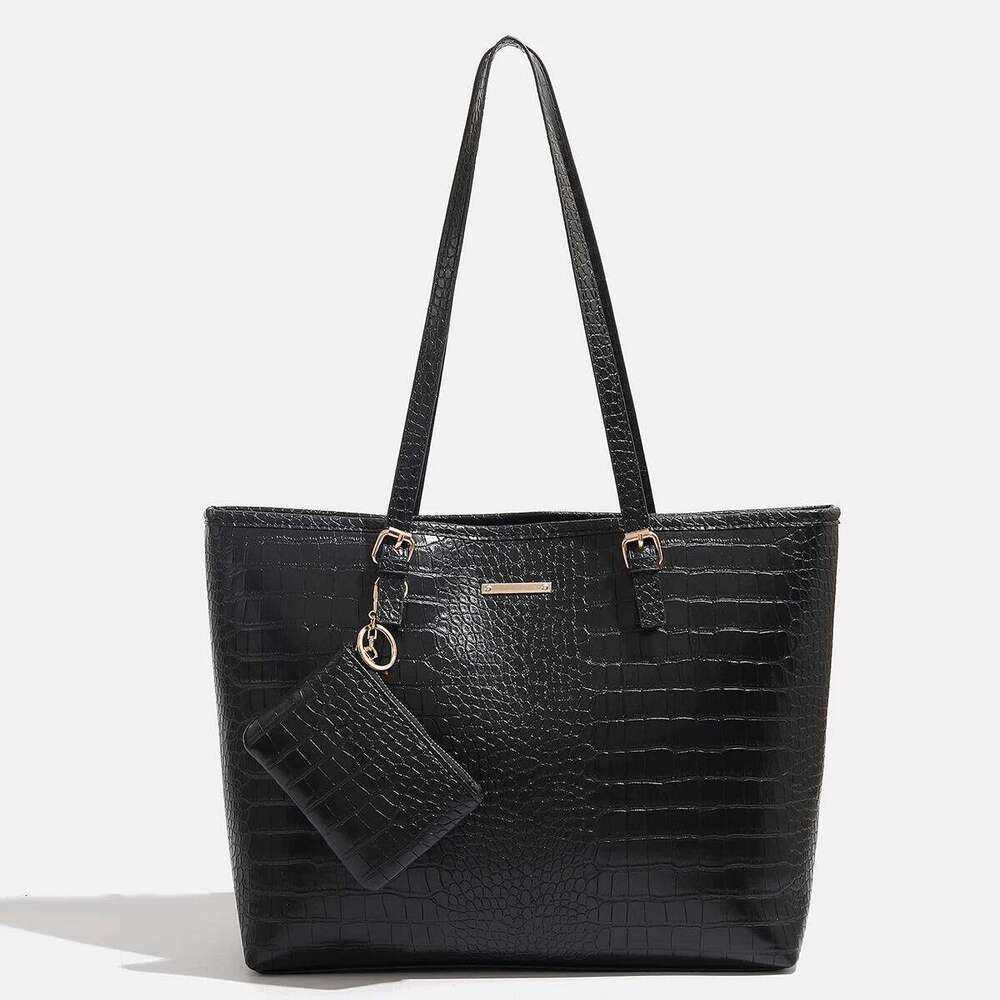 Women's Bags Designer Europe And The United States New Two-Piece Women's Handbag Shoulder Crocodile Pattern Simple Fashion Bag