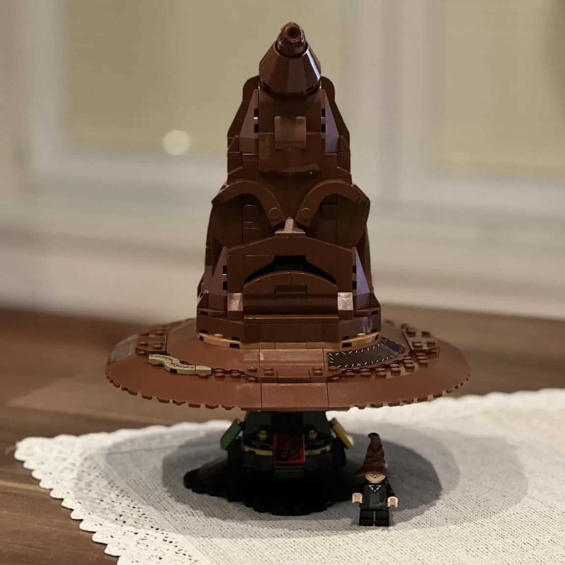 561pcs Sorting Witch Hat Building Blocks Model Toy Fit 76429 Witch Pottered Wizard Hats Collection Christmas Birthday Gifts M250526