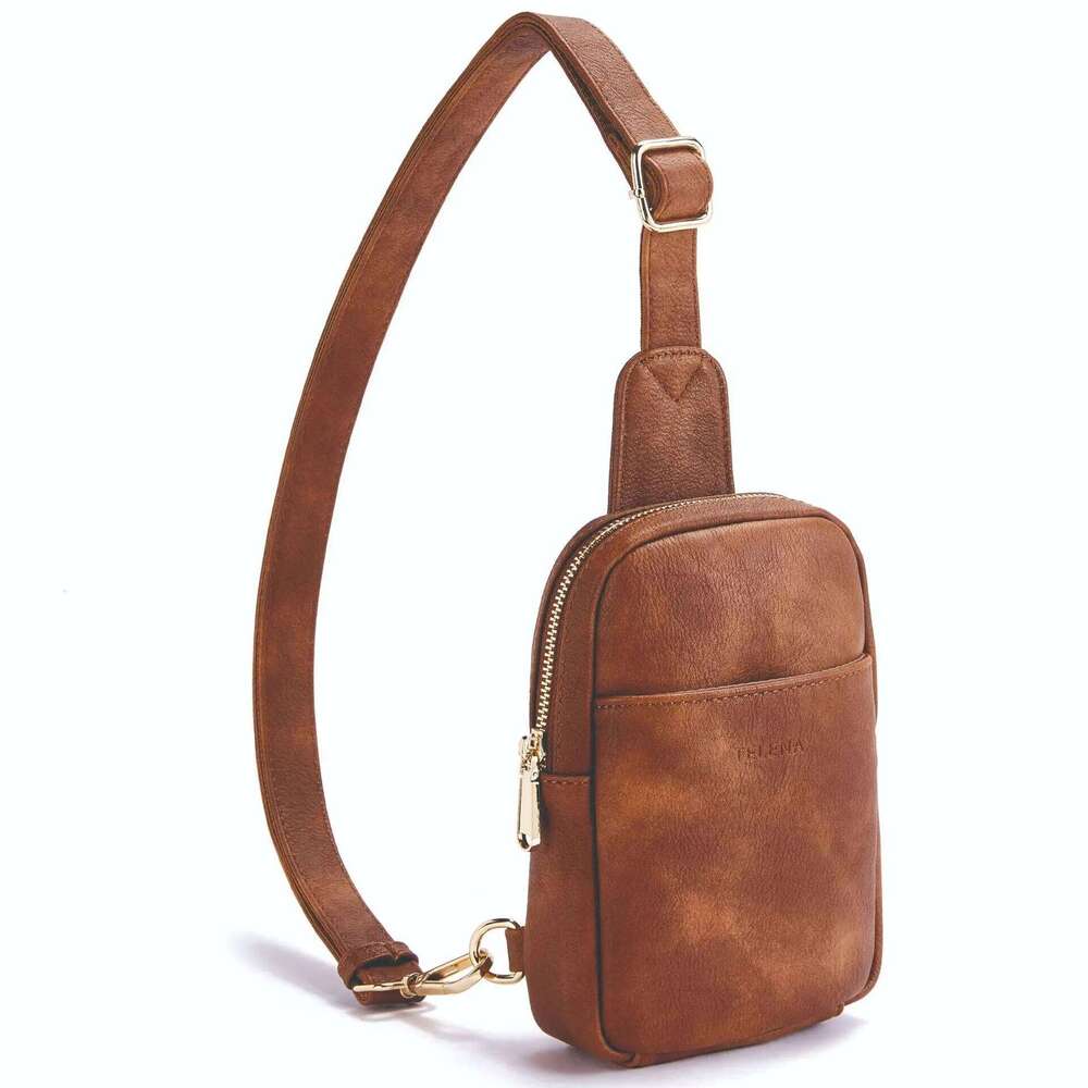 Women's Bags Designer Europe And The United States Portable Large Capacity Chest Single Bag Shoulder Strap Multi-Bag Mouth Function Zippe