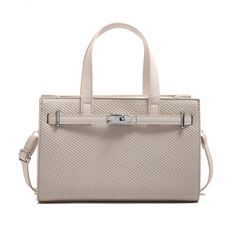 Fashion Light Luxury Lychee Texture for Women 2025 New Trend Versatile Shoulder Crossbody Tote Bag