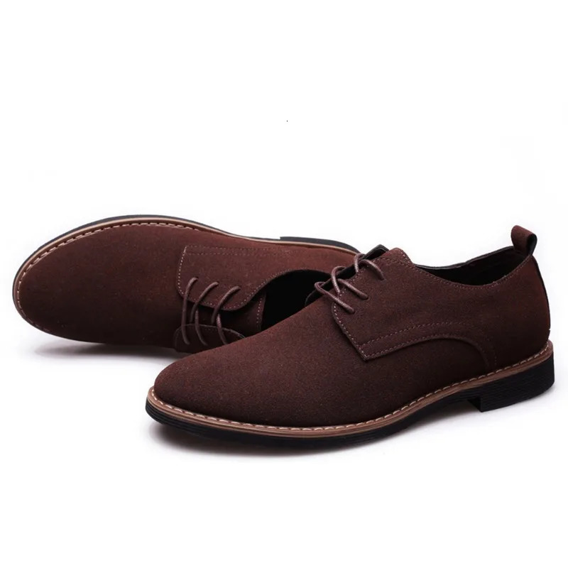 Men Casual Dress Shoes Fashionable Oxford Leather Comfortable Sneakers Large Size Shoes 250526