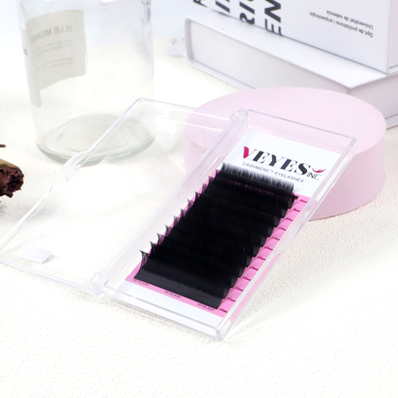 VEYES Premium Soft Individual Volume Lash Trays c d Cashmere Eyelash Extension Supplier 002 Cashmere Supplies Wholesale