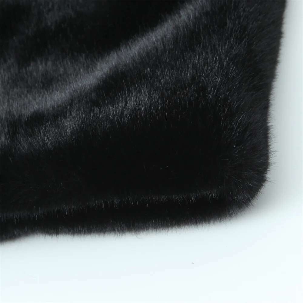 UNIZERA solid color loose warm coat autumn and winter new product, lapel long sleeved thick fur coat, women's clothing