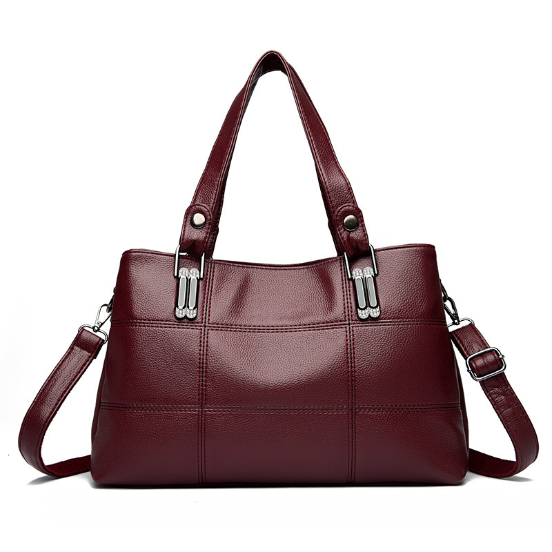 Free Shipping Designer Bag Women's Handbag 2025 New Simple And Fashionable Shoulder Multi-layer Large Capacity Bag Women's Hand-held Crossbo