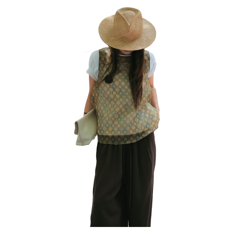 Designer Vest Top for woman and mens luxury brand running vest homme veste puff.M214