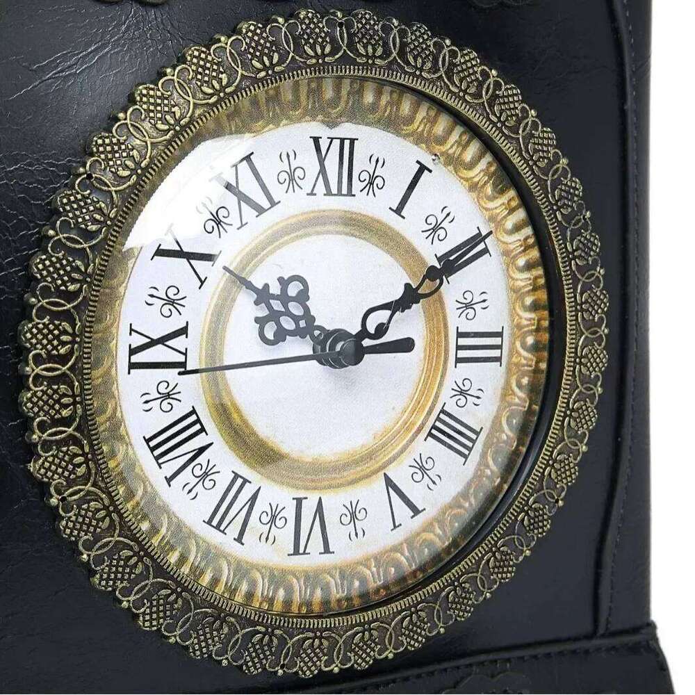 Women's Bags Designer Fashionable And Creative Three-Dimensional Handbag With Large Capacity, Retro Style, Rotatable Clock, Diagonal Cross Bag