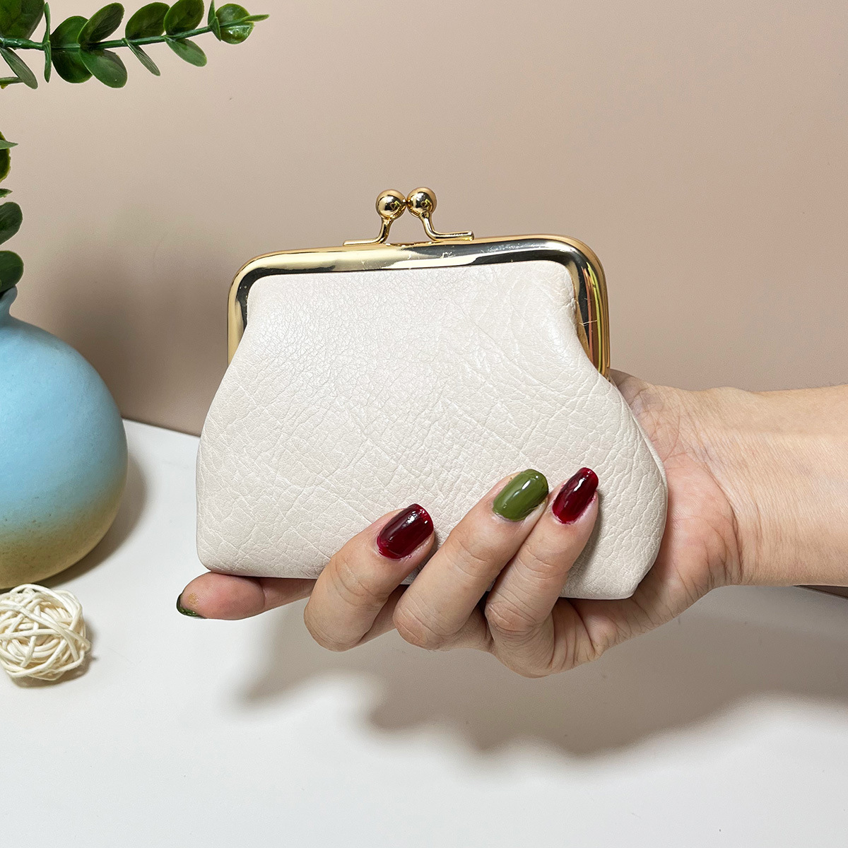 Mini Women s Short Wallet Buckle Candy fashion colored Coin Wallet Designer Fashionable Men s Keybag Fashionable fashion Women s Mini Wallet