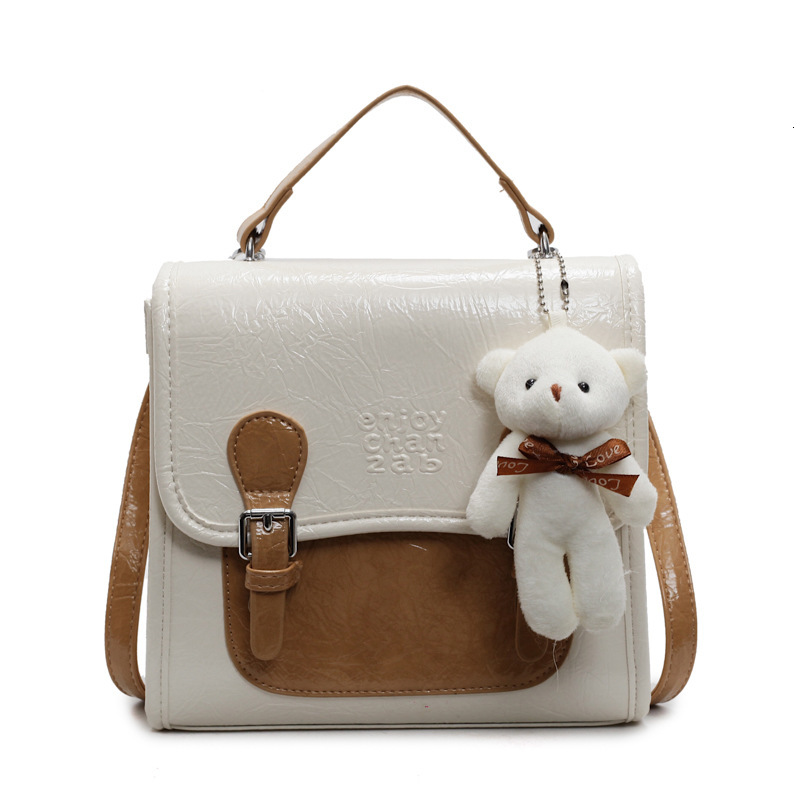 Free Shipping Women's Fashionable Letter Hot Plastic Handbag Designer Bag College Style Casual Commuting Backpack Outdoor Travel Shoulder Bag Stu