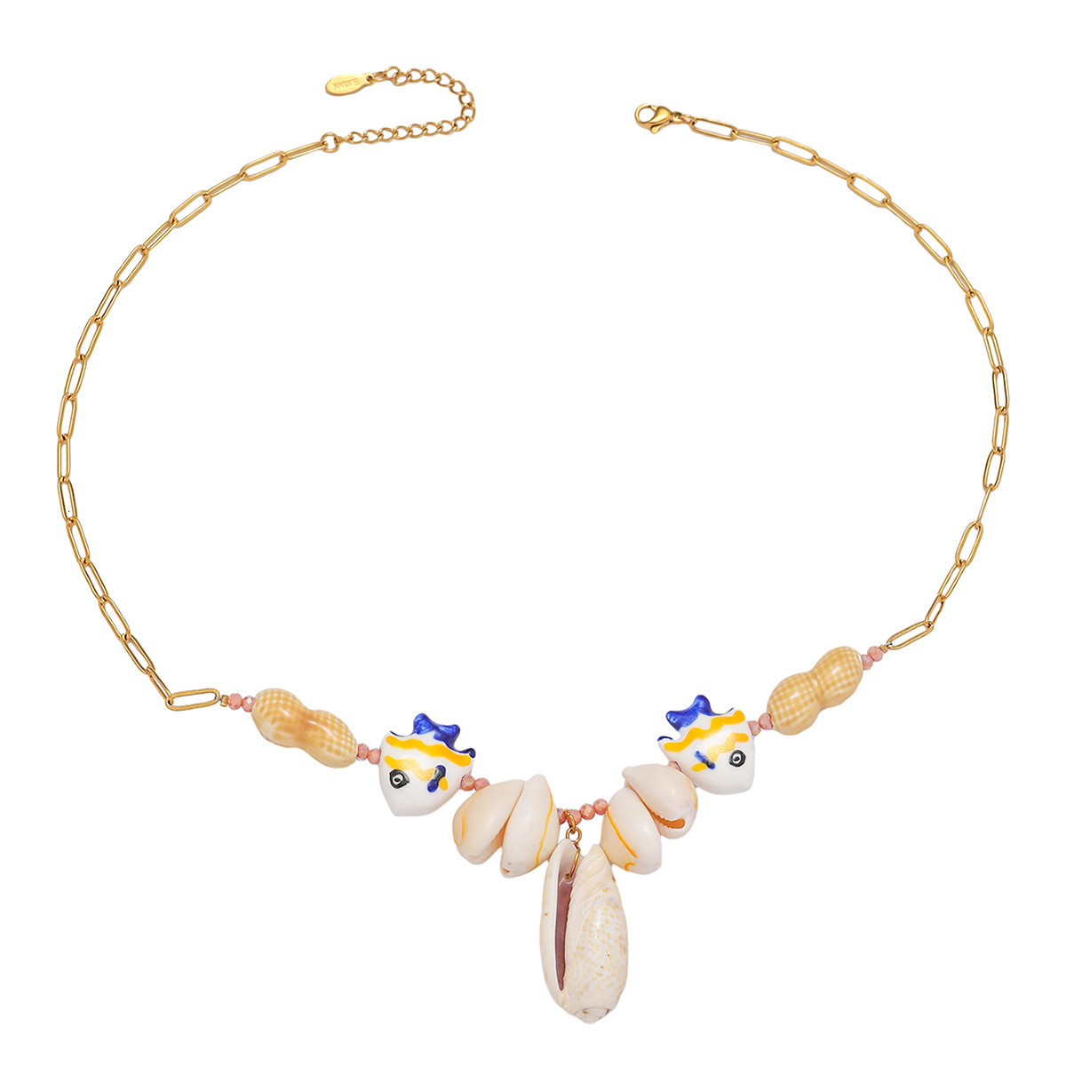 seaside vacation style design temperament personality sweet collarbone chain