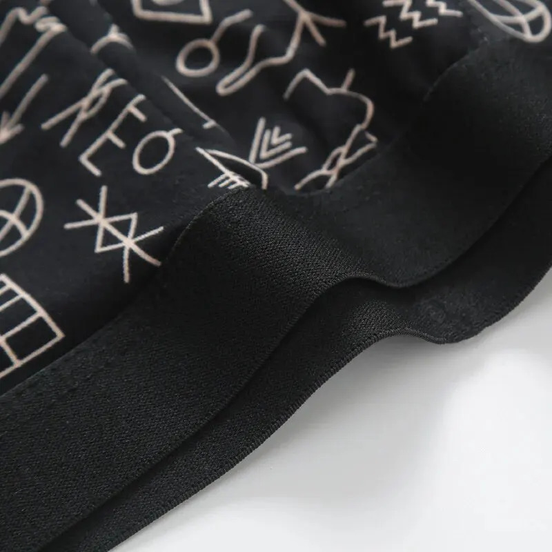 4 Pieces European and American Size MENS FASHION Printed Boxer Underwear Comfortable Swimming Trunks Oversized Shorts Z260314