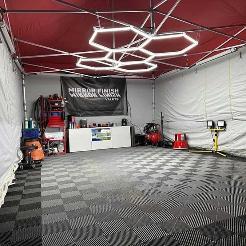 LED alma I Asl Hexagon Detaylandrma LED Ev Hexagon Tavan Garaj I W250526