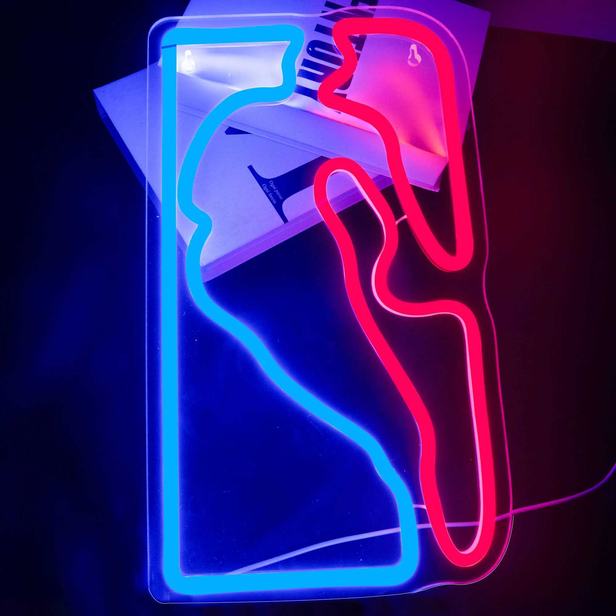 Basketball Neon Sign Sport Signs Decor for Bedroom Bar Teens Room Sports Neon Wall Signs Gifts for Men Basketball Fans Teens W250526