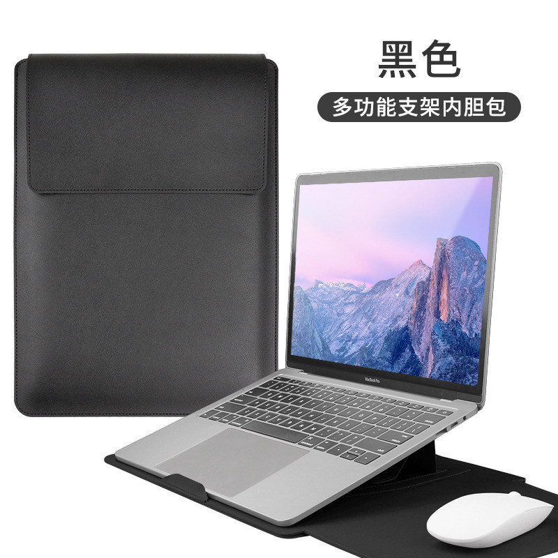 Laptop Bag 1313.3141515.415.616 Inch Notebook Computer Mouse Pad Pu Leather Bladder Bag Computer Bag Accessories 250425