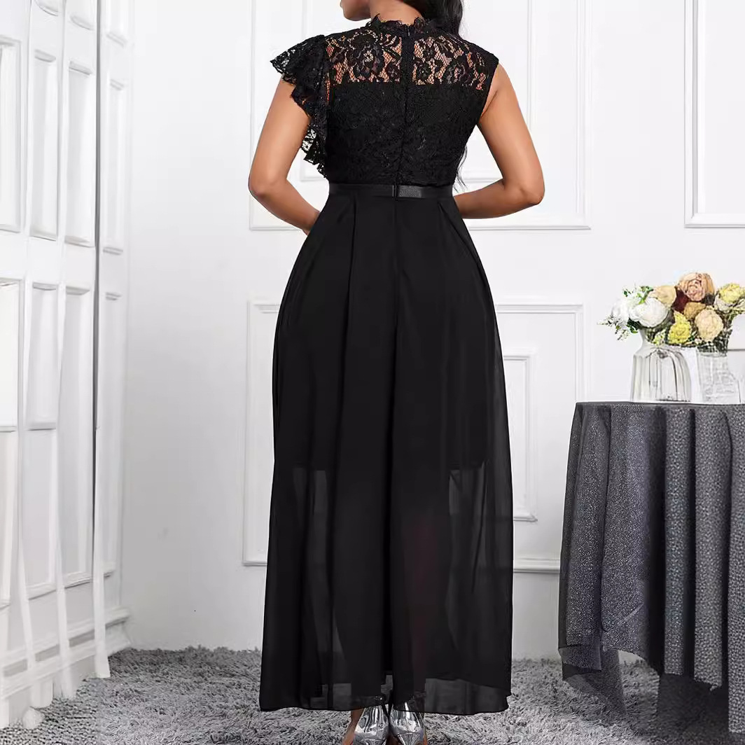 Specializing in niche design style elegant and solid color dress for women