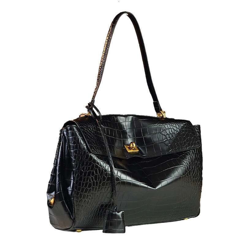 New Women s Handbags Crocodile Pattern Leather Large Capacity Shoulder Tote Bag Fashion Portable Bags bag