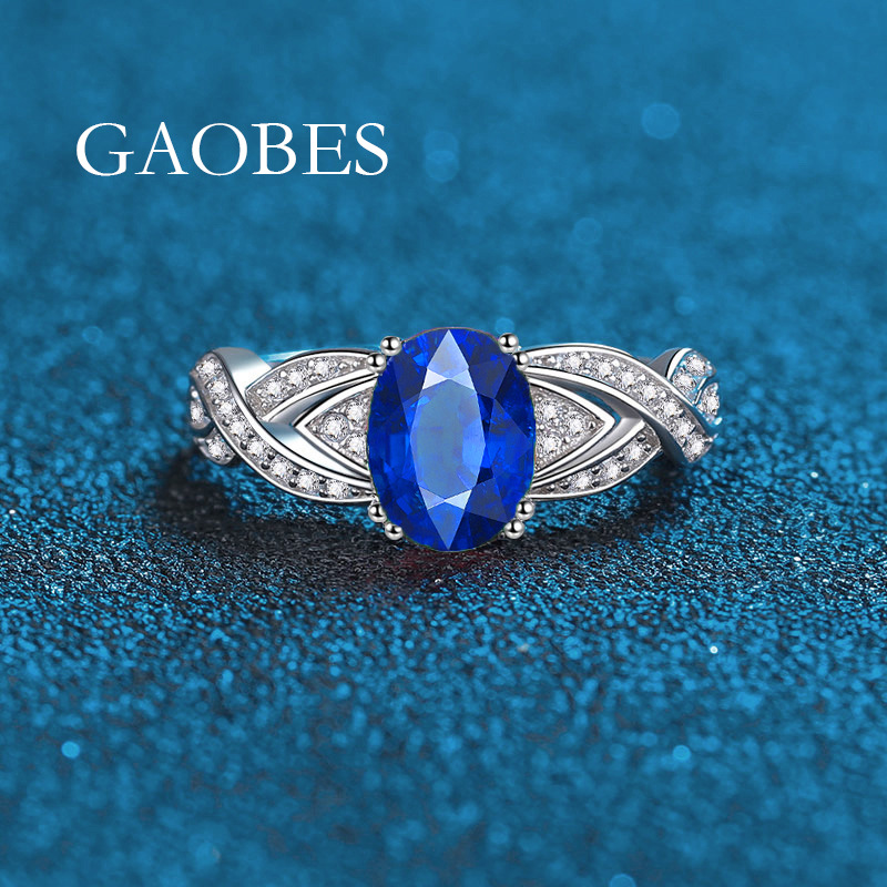 Fashionable Multi-Stone Ladies' Band Crafted from Premium 925 Sterling Silver
