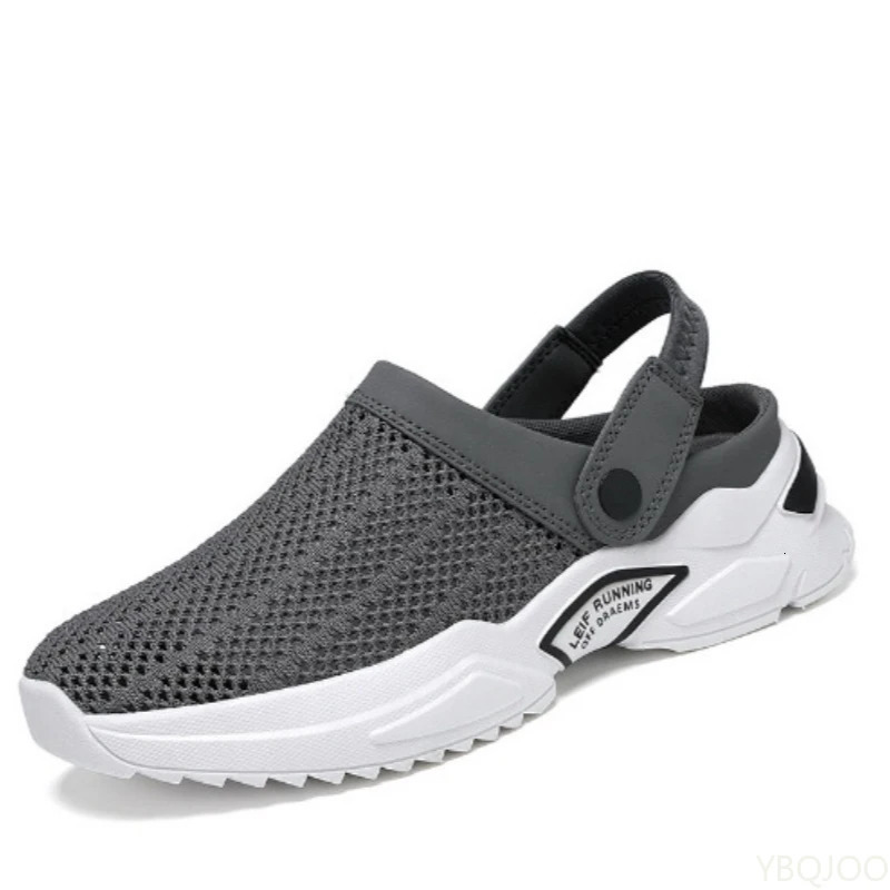 summer Slip on Lightweight Men Sneakers Fashion versatile Platform Sandals Mesh leisure Breathable Beach Slippers 250523BJ - view 6