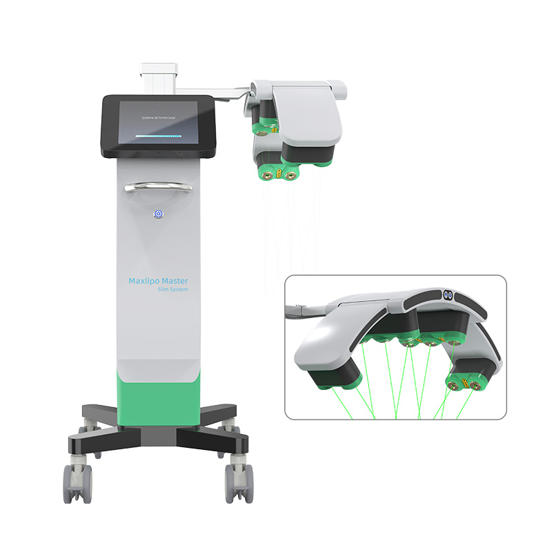 No Pain No Risk Fat Loss Green Lipo 532 nm Cold Laser Slim Shape for Body Shape