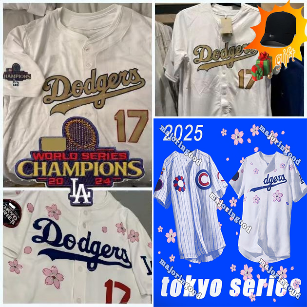 Shohei Ohtani #Yoshinobu Yamamoto dodgers jersey tokyo series Cubs murakami Jersey Seiya Suzuki Custom Baseball jersey 2025 tokyo series on