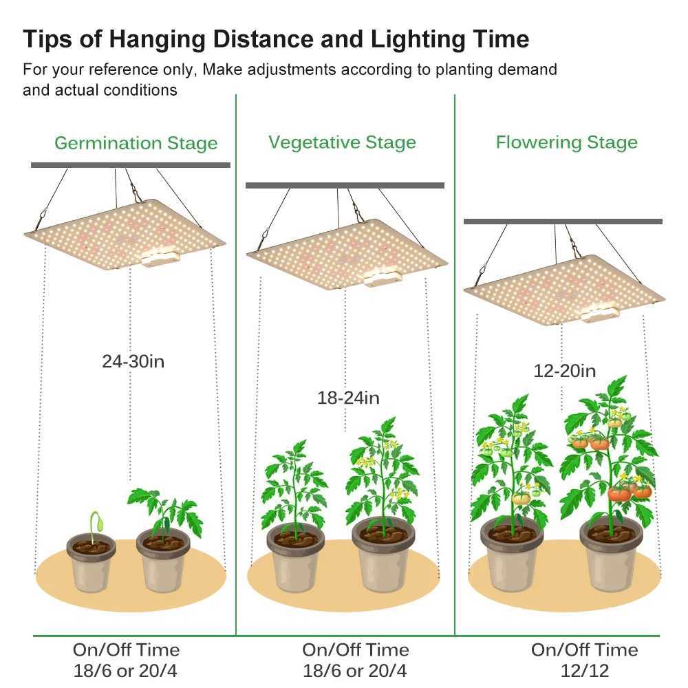 Full spectrum LED growth lamp 65W diode LED daylight quantum growth lamp for greenhouse hydroponic plant growth lightingXJ250526