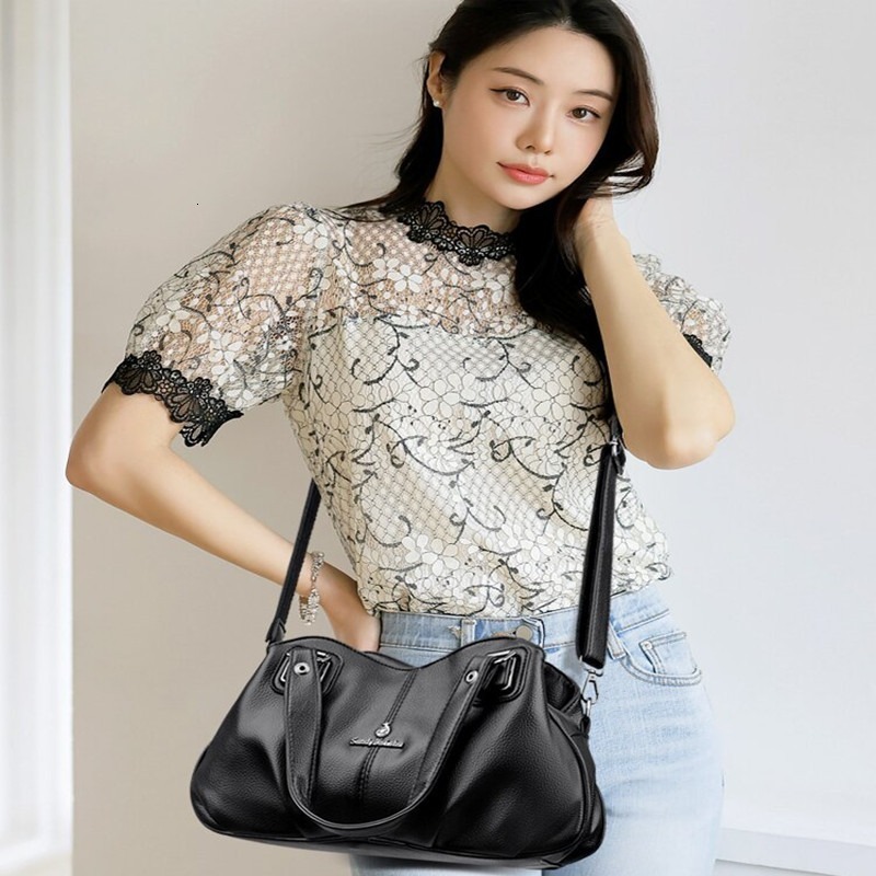 Women's Trendy Handbag Women's High-end Handbag New Handbag Practical Handbag Mom Bag Outdoor Shoulder Bag Crossbody Bag