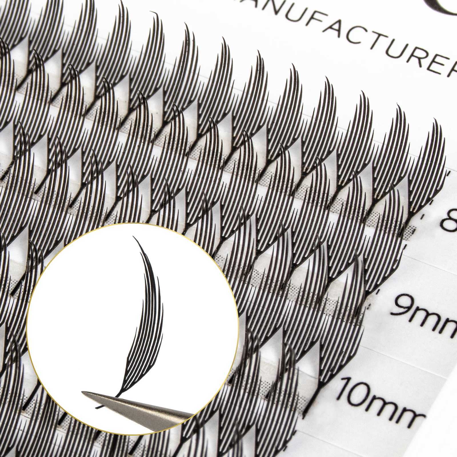 Befer Beauty Anime Lashes 240 Clusters Manga Style Feather Lash Flora Cat Eye Eyelashes 8-15mm C/D Curl Lash Extensions Supplier z250526JVGD