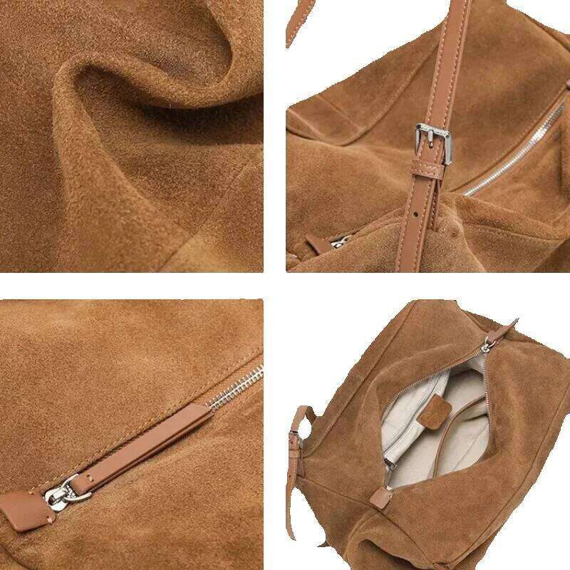 Designer Luxury Designer Luxury Designer Pillow Women 2025 New High Quality Suede Large Capacity Shoulder Exquisite Elegant Minimalist Tote Bag