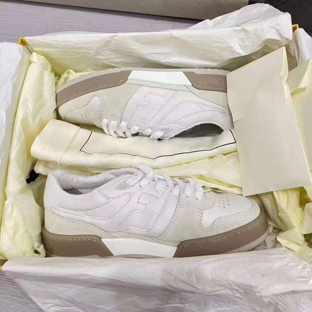 Gaoding F Brand New Versatile Sneakers Match Unisex Color Block Thick Sole White Casual Sports Training Shoes