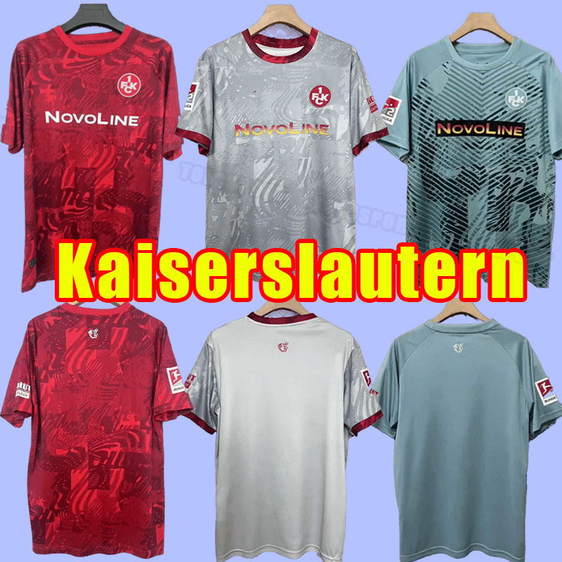 NEW 24 25 FC Kaiserslautern Soccer Jerseys 2024 2025 Die roten Teufel KLEMENT ACHE YOKOTA HEUER TOMIAK HANSLIK OPOKU RITTER football shirt 24 25 home away third