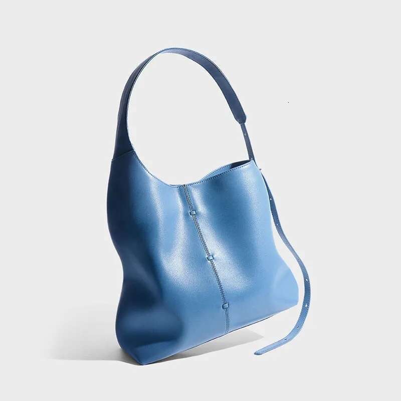 New High-quality Cowhide Women's Shoulder Bag Underarm Design Unique Fashion Soft Genuine Leather Ladies Bags