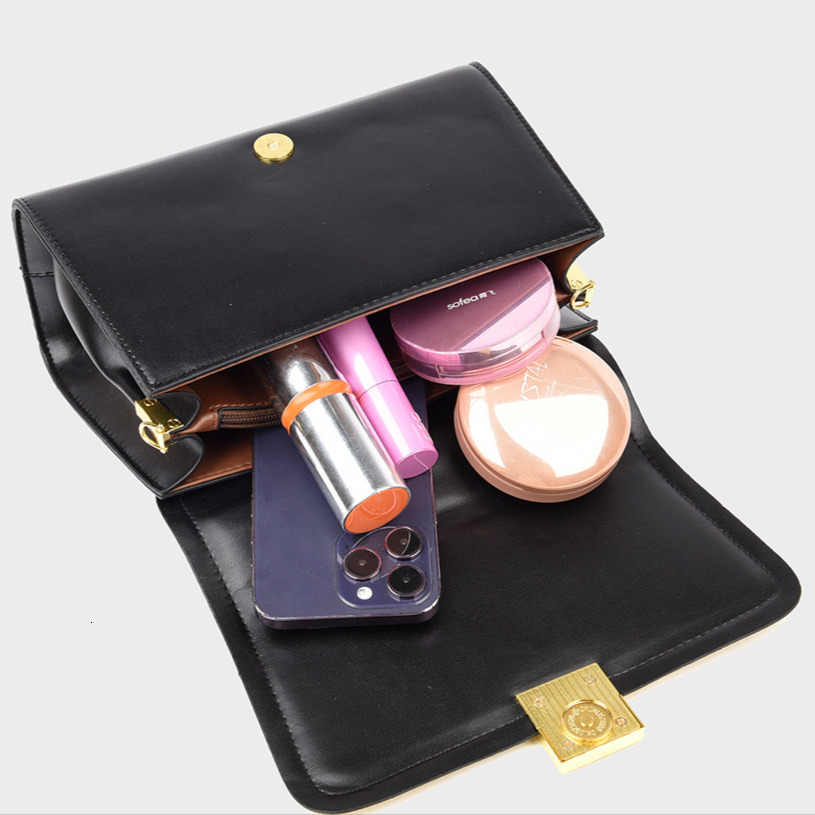 Women's Chinese Embroidery Handbag Free Shipping Designer Bag High-end Trendy Temperament Shoulder Bag Fashionable Versatile Crossbody Bag Small 