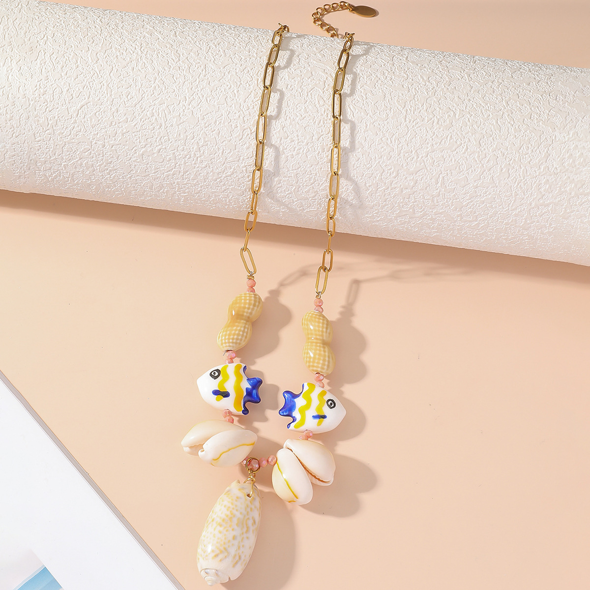 seaside vacation style design temperament personality sweet collarbone chain