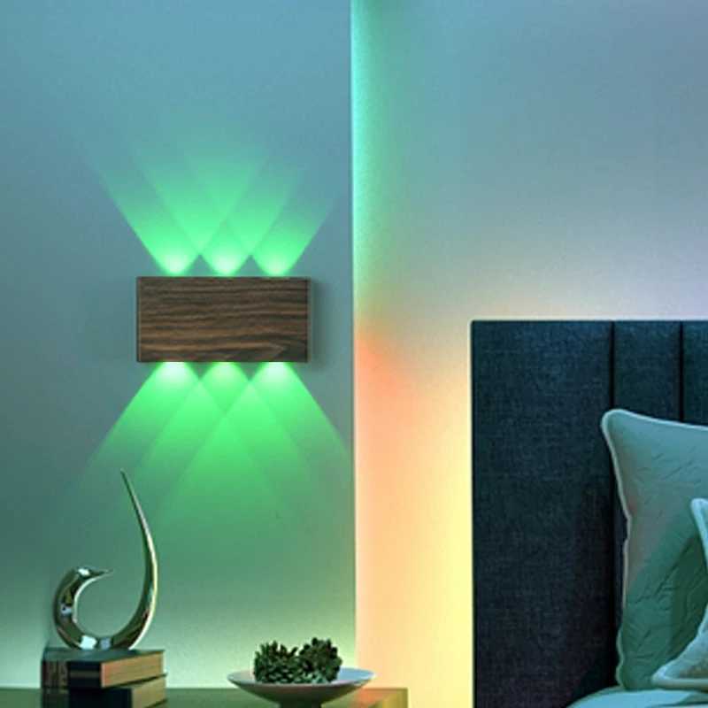 RGB Charging Wall Lamp 6W Wiring Free Magnetic Installation 4000mAh Indoor Decoration Hotel Bedside Corridor Atmosphere LightXJ250526