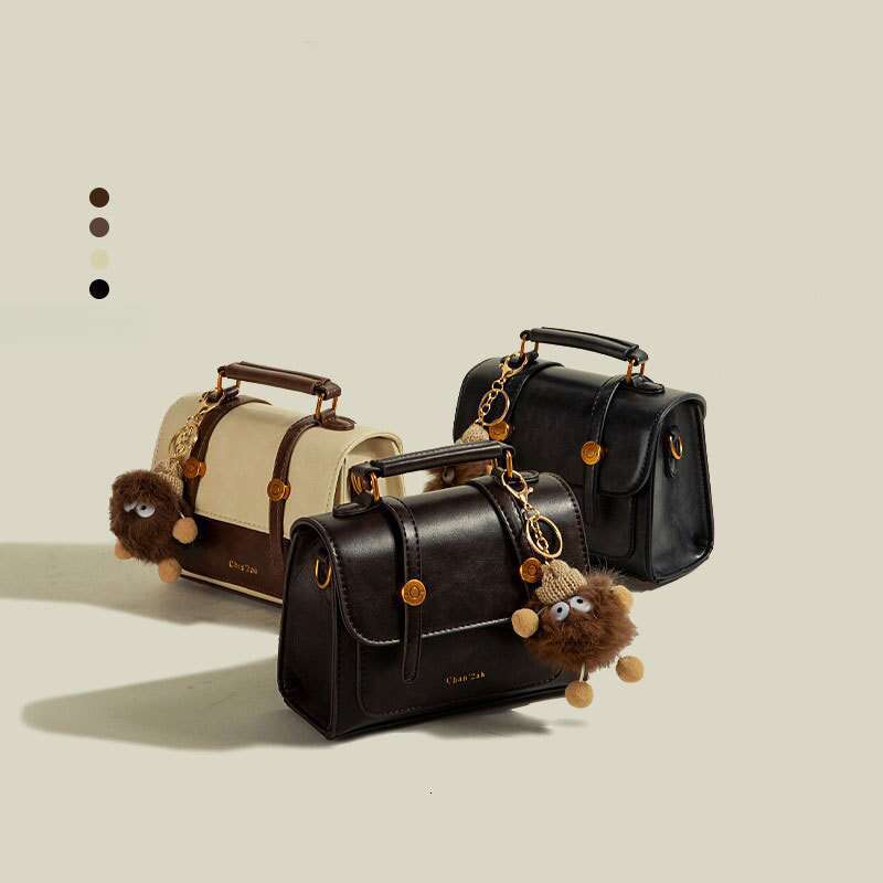 Fashion Handheld Small Square For Women Korean Style Ins Trend High-End Shoulder Bag 2025 Spring Summer Niche Casual