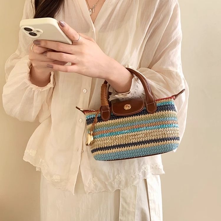 Tote Bag Designer Style Fashion Shoulder Bag For Holiday Stroll Crossbody Summer Mini Tote Woven Bag Handbag Handbag
