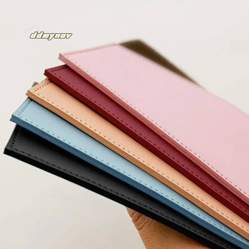 Envelope Wallet PU Leather Outdoor Portable Money Pouch Women Men Pocket Coin Purse Clutch Bag Card Holder ddmynov