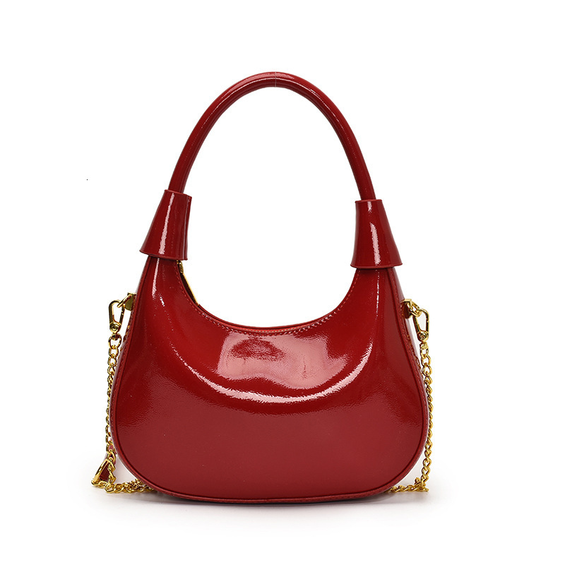 2025 New Oil Wax Leather Handbag for Women, Niche Light Luxury Underarm Bag, High-end Versatile Simple Shoulder Bag