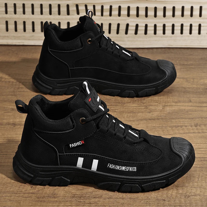 High Quality Causal Shoes for Men Top Leather Sneakers Fashion Male Sports Comfortable Hiking Driving Shoes 250526